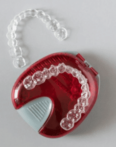 Keep your Invisalign aligners in their case to keep them safe