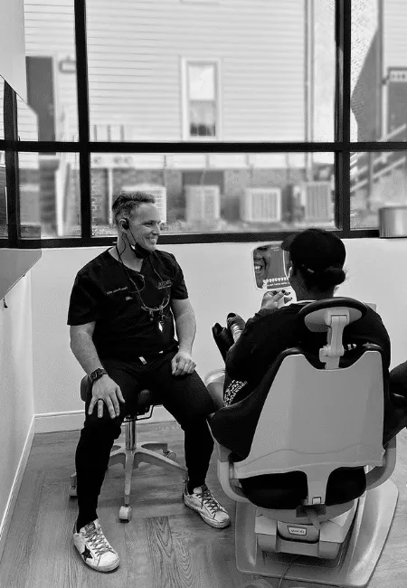 Dr. Cappy Sinclair at work